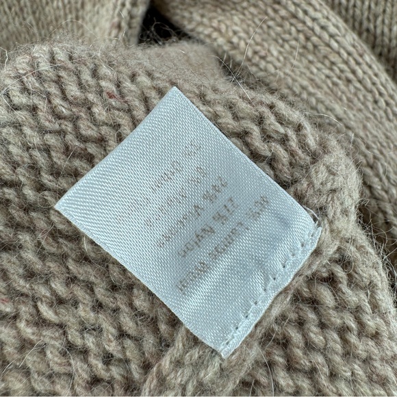 Caslon Small Y2K Lambswool Button-Front Cover-Up Sweater - Picture 9 of 9